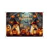 Halloween Photography Background Moon Night Party Decor for Indoor and Outdoor Use
