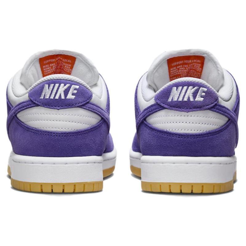 Nike Sb Dunk Low Pro Iso Orange Label Court Purple Skateboard Shoes DV5464-500