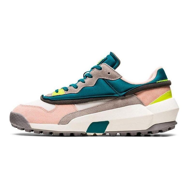 Onitsuka Tiger Admix Runner Deconstructed Trendy Versatile Sports Shoes Unisex Sneakers Pink Gray 1183B357-300