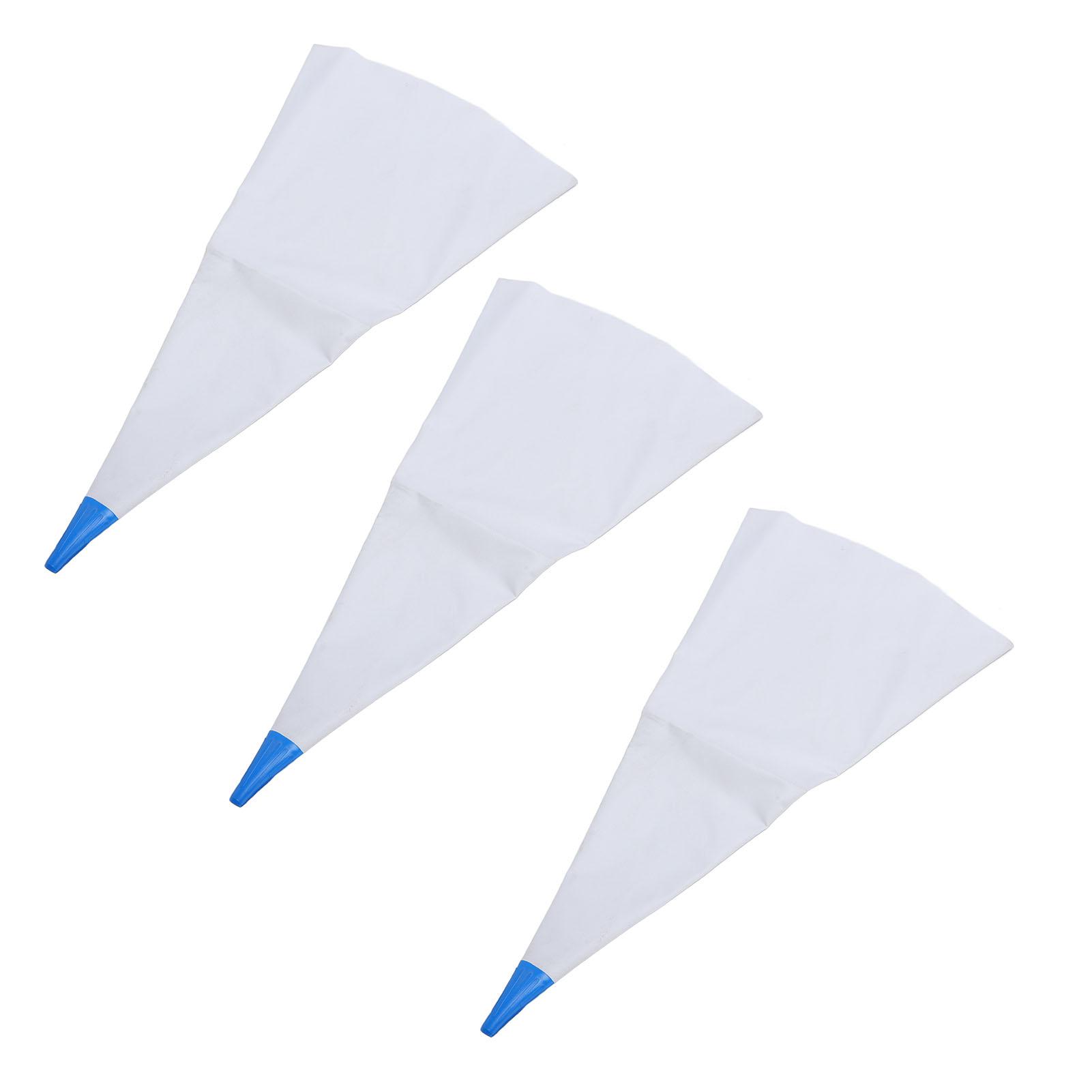 

3 шт. Мешок для затирки плитки ПВХ Устойчивый к разрыву Перфорированный Мешок для цементной затирки Кладочный раствор для затирки Кирпичная кладка