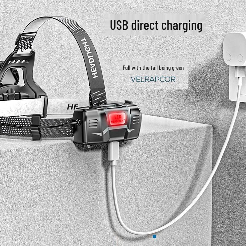 UOSU Dobíjecí LED čelovka pro venkovní použití