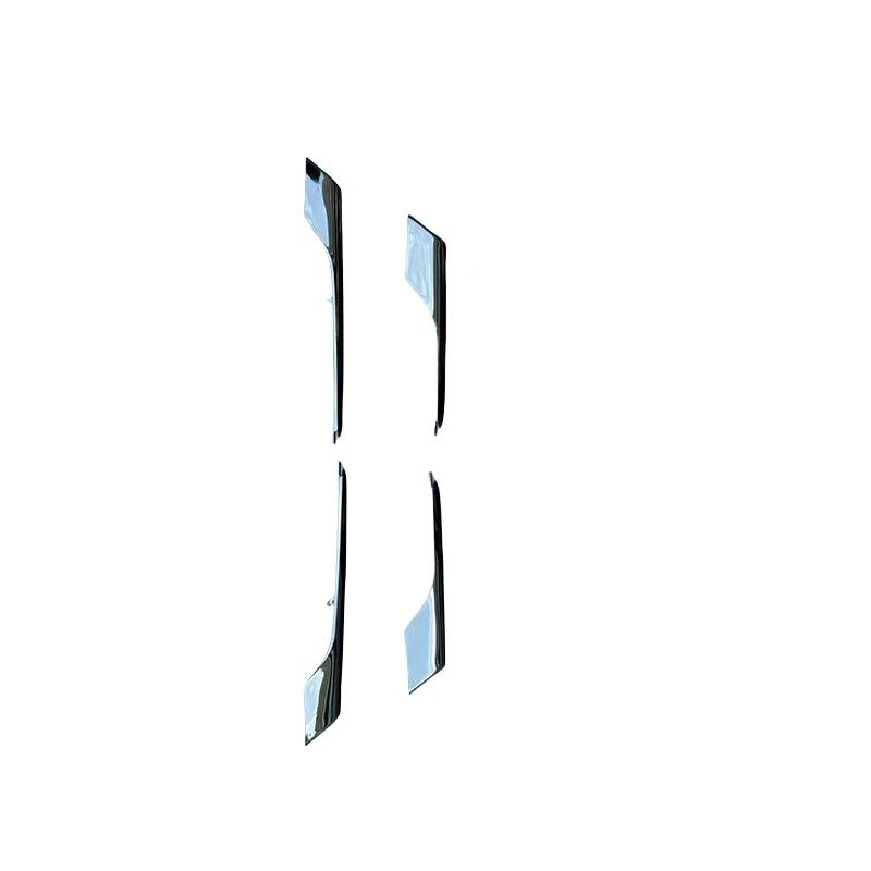 New For Tesla Model X Front Bumper Fog Light Chrome Trim Molding 1049609-00-E1049610-00-E 1049611-00-E 1049612-00-E Accesorios