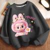 Loose Round-neck Hoodies for Children, Fashionable Long-sleeved and Cute Round-neck Hoodies for Boys and Girls In Spring, Autumn and Winter