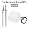With Keychain Earphone Case Anti-fall Charging Box Sleeve for Samsung Buds 4/4 Pro