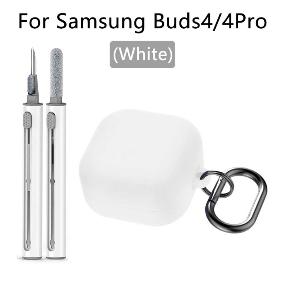 With Keychain Earphone Case Anti-fall Charging Box Sleeve for Samsung Buds 4/4 Pro