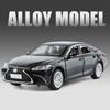 1/24 Lexus ES300h Alloy Car Model Diecasts Metal Luxy Vehicles Car Model High Simulation Sound and Light Collection Childrens Toy Gift