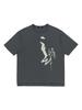 Custom Us Honprint Short Sleeve T-Shirt Ccucomkrt462 Gry