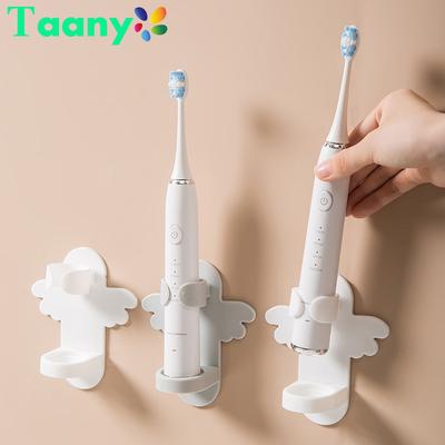 Cartoon Creative Traceless Stand Rack Organizer Electric Wall-Mounted Holder Space Saving Toothbrush Holder Bathroom Accessories