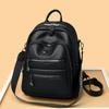 Chic PU Backpack for Women – Vintage-Style Design with Multiple Pockets and Adjustable Straps, Perfect for Daily Use and Travel