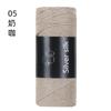 150g Sparkling Thread Silver Wire Hollow Cotton, 2mm Handmade DIY Crochet Butterfly Broken Silver Bag Hat Round Strand Yarn