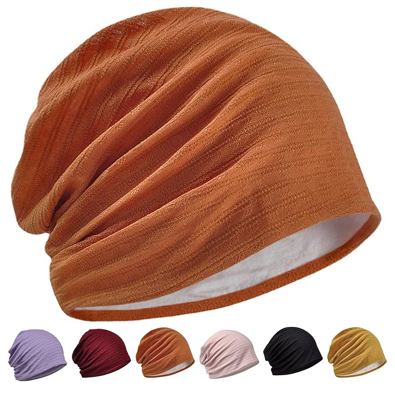 

[Pawinpaw] knit hat summer knit spring summer Autumn [Cotton/2-layer structure/Sweat-absorbent/quick-drying/Thin] cotton hat Plain color Antibacterial
