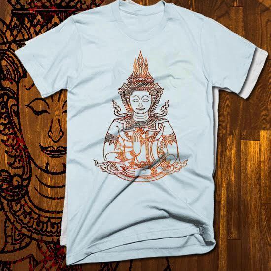 Buddhist Religion T-shirt Yoga Zen Ghandi Spirituality Yantra Monk 2 colors, new XL