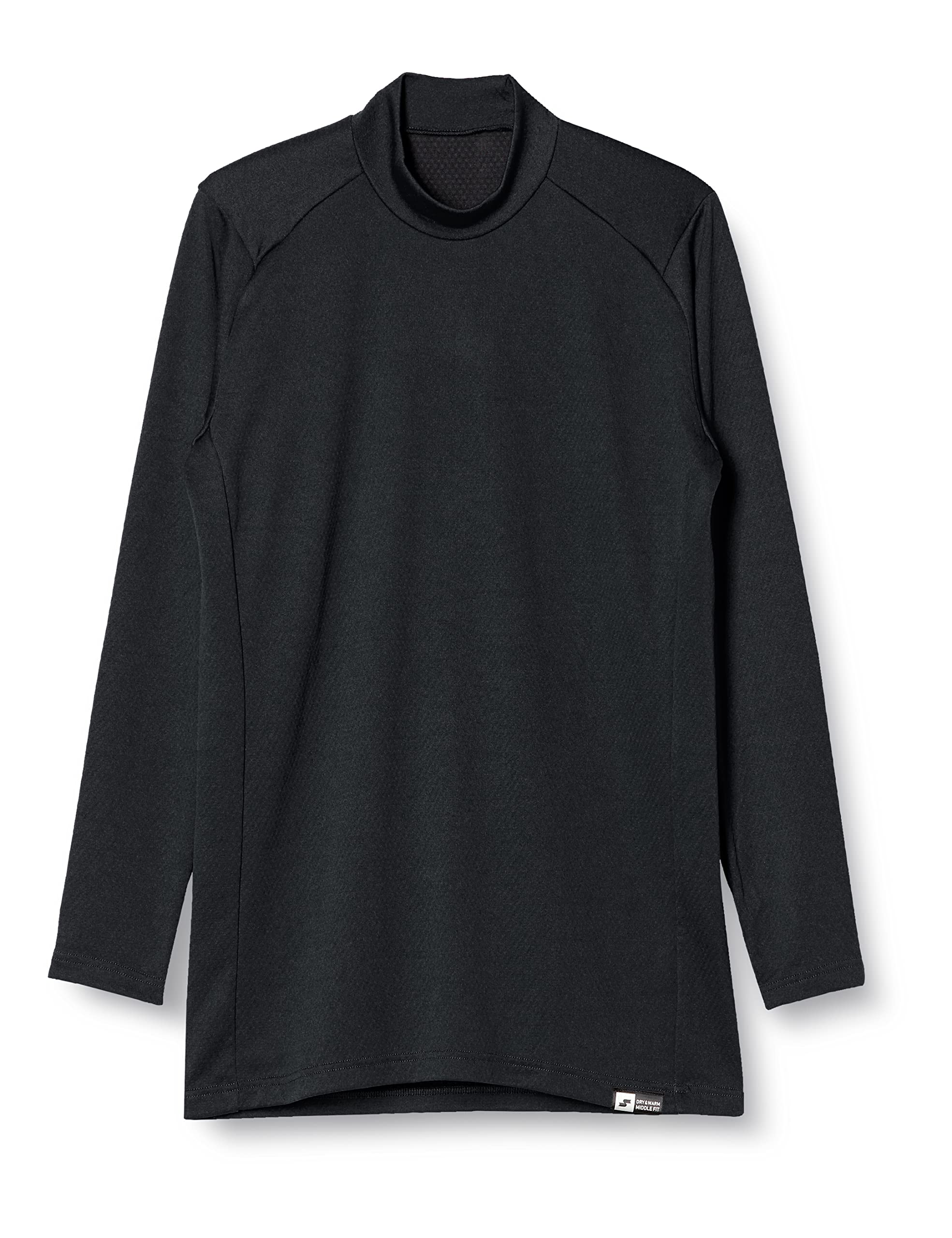 

SSK Подростковая футболка с длинным рукавом и высоким воротом, средней посадки