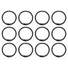 12/18Pcs Metal Ring Binder 30mm 45mm DIY Albums Loose-leaf Book Hoops Opening Office Binding Supplie Photo Album Binder Rings
