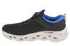 Skechers Go Run Swirl Tech-Dash Charge, Mens Black Running Shoes