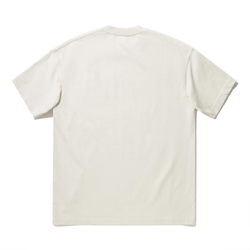 Li Ning Vital Series Solid Color Round Neck Comfortable Breathable Loose Short Sleeve T-Shirt Unisex T-Shirt Pearl-White AHSU925-3