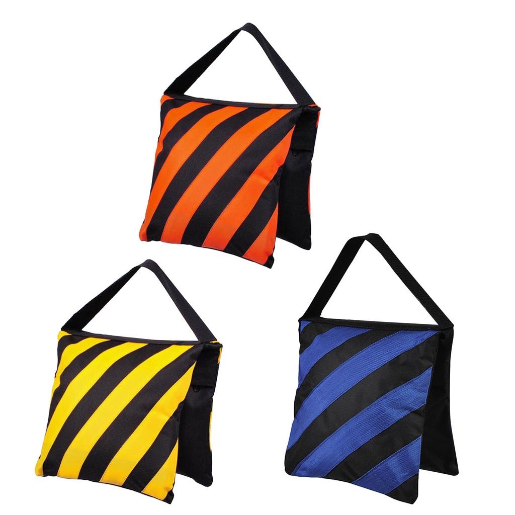 Borsa Pesante da Sella per Supporto Sfondo, Treppiede Fotografico, Sacca Ponderata per Sacchi di Sabbia per Supporto Luci Attrezzatura Video Fotografica