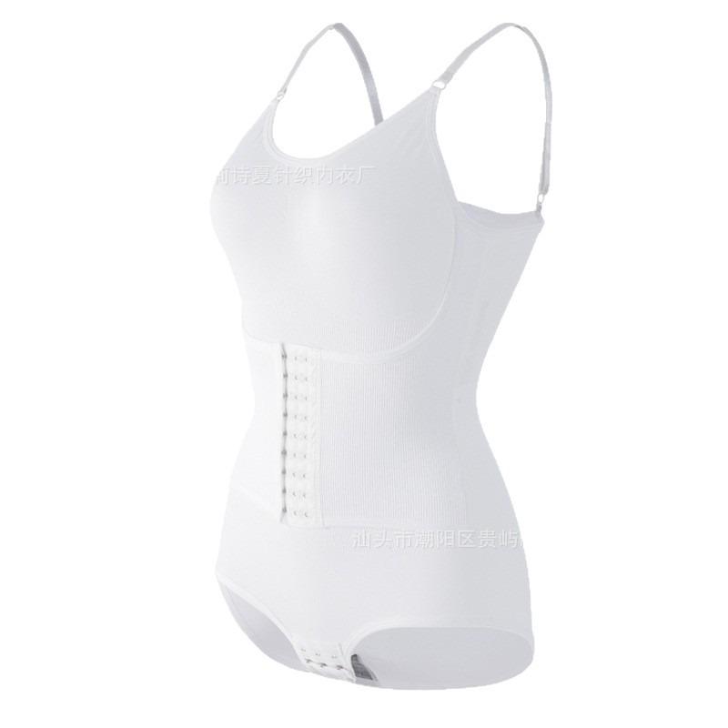 Postpartum Shaping Bodysuit for Women: High-Waisted, Strapless, Tummy-Tucking, Button-Up, Waist-Slimming, Body-Shaping Garment