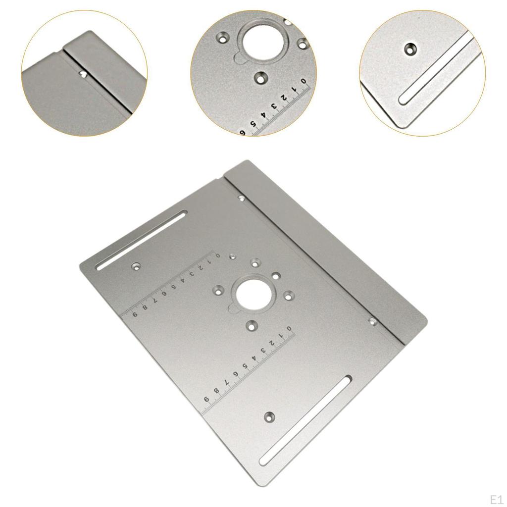 Frästisch-Einlegeplatte, Holzfräsen Flip-Board, Premium, Hohe Leistung, Lift für