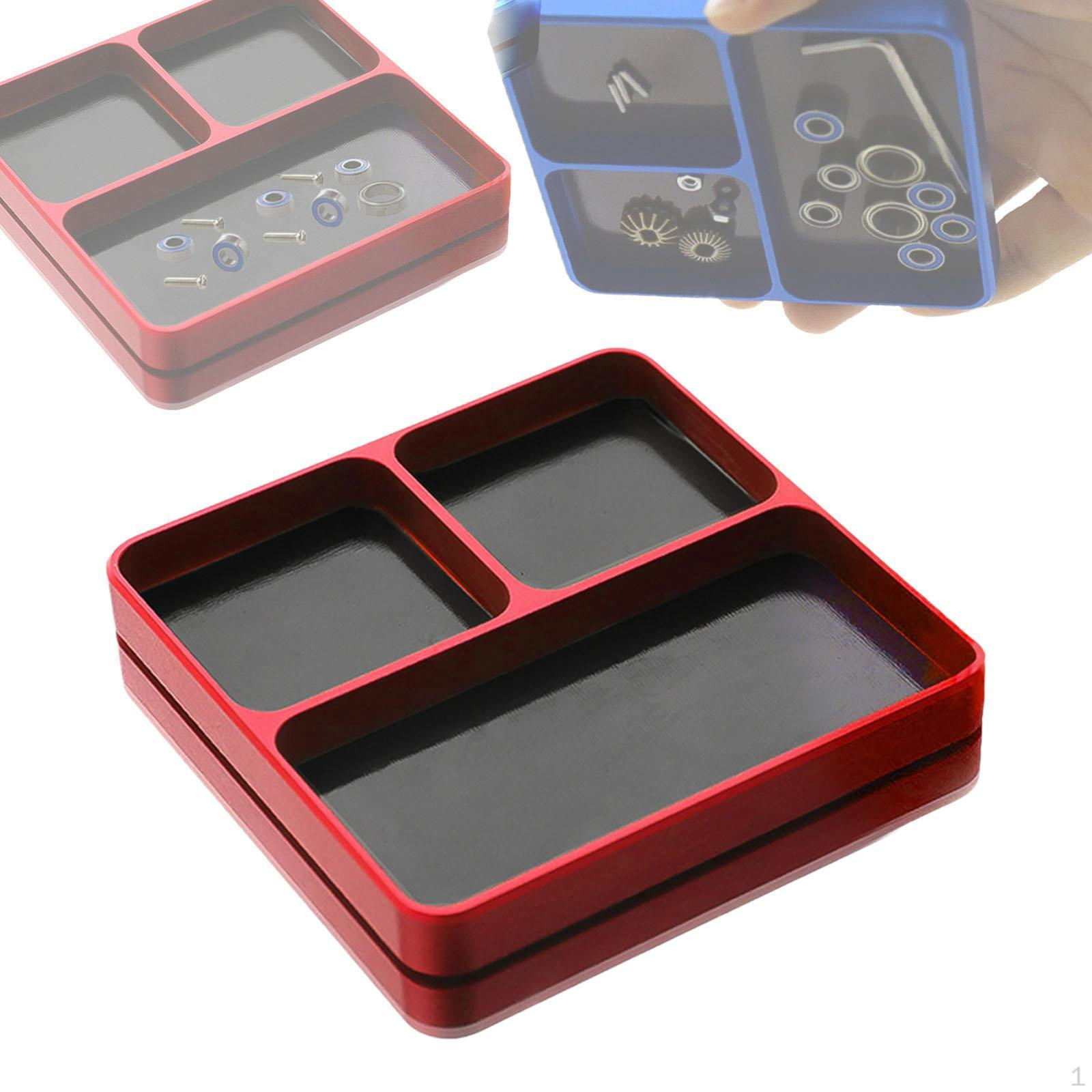 

Лоток для инструментов 9,8x9,8 см, болты, гайки, многофункциональная пластина из сплава для электронных устройств