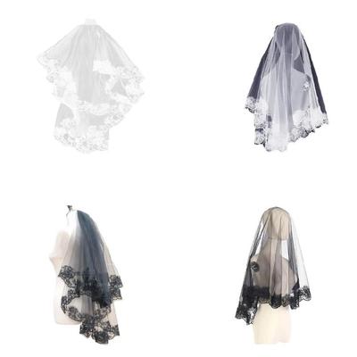 Bride Veil Girls Tulle Bachelorette Party Long Veil Marriage Registration Tiaras