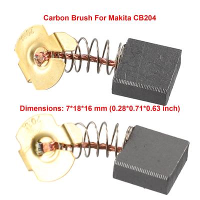 2pcs Carbon Brushes Angle Grinder CB203 Carbon Brush