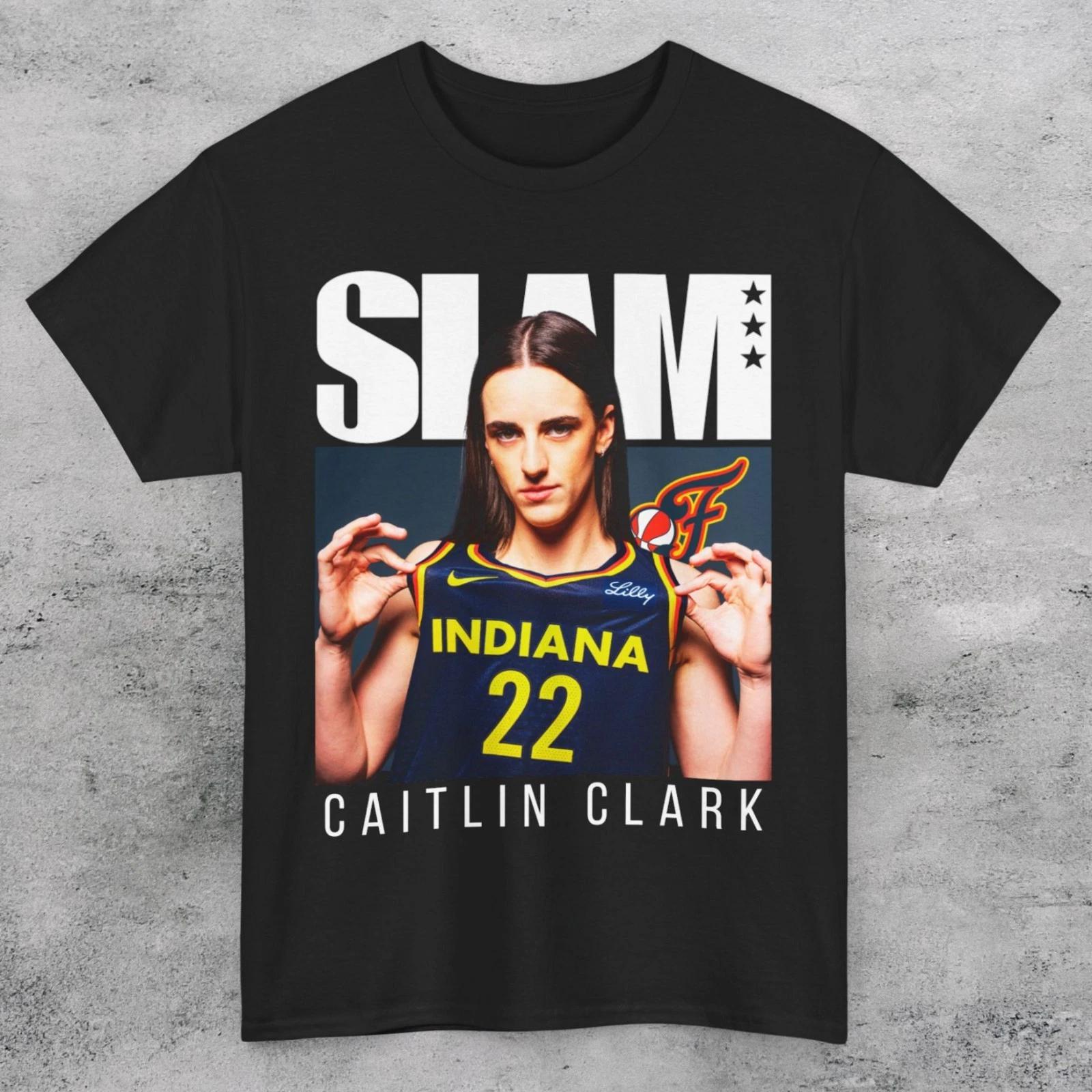 Caitlin Clark SLAM Magazine WNBA Indiana Fever Basketball Unisex T Shirt XXL