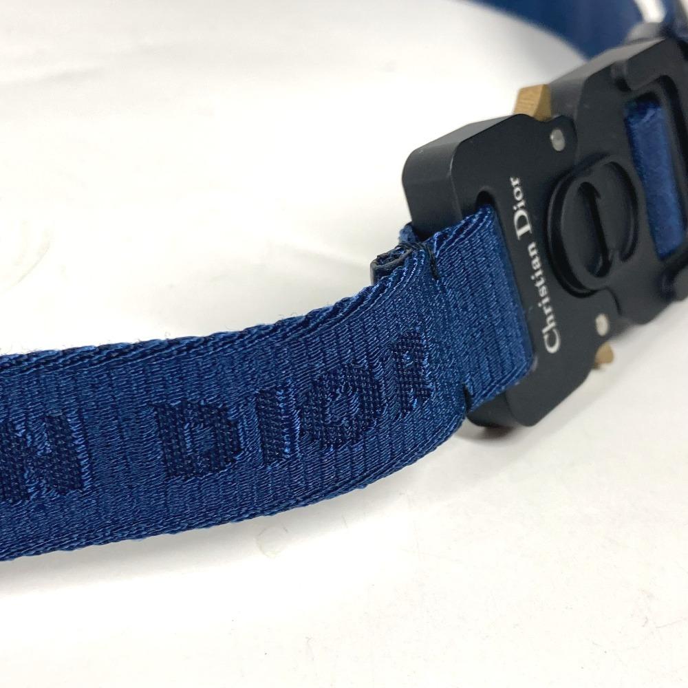 Dior Logo Gacha Belt  Belt Canvas Navy