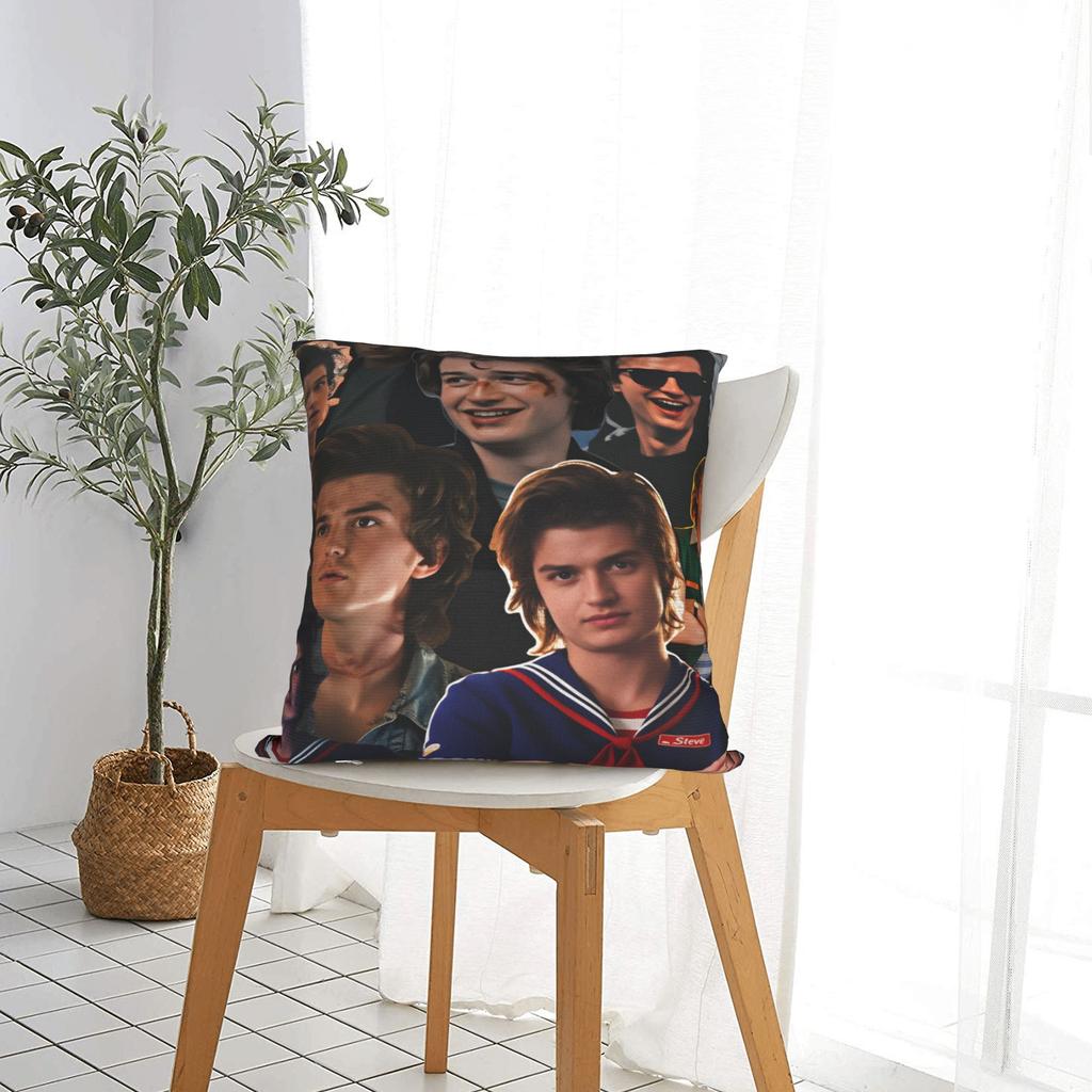Federa per Cuscino Steve Harrington Federa per Cuscino Kawaii per Soggiorno Federe per Cuscini da Sedia