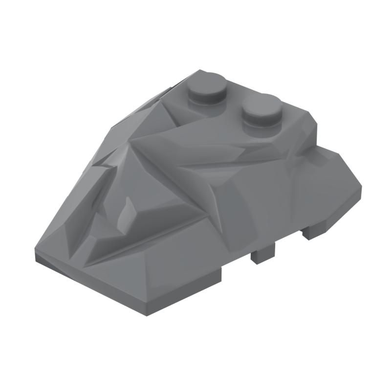 

Non-Toxic Moc 1Pcs 64867 Wedge 4X4 Building Blocks Fractured Polygon Top Bricks Particle Puzzle Idea Assemble Toy Children Birthday Gifts