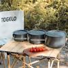 3-Piece Lightweight Outdoor Camping Cookware Set