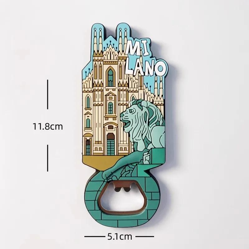 

United States Fridge Stickers Bottle Opener Korea Japan Italy Fridge Magnets Home Decor Wedding Gifts