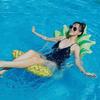 PVC Summer Inflatable Foldable Floating Row Swimming Pool Water Hammock Air Mattresses Bed Beach Water Sports Lounger Chair