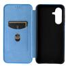 For Samsung Galaxy A26 5G Luxury Flip Carbon Fiber Skin Magnetic Adsorption Protective Case For Galaxy A26 5G Phone Bags