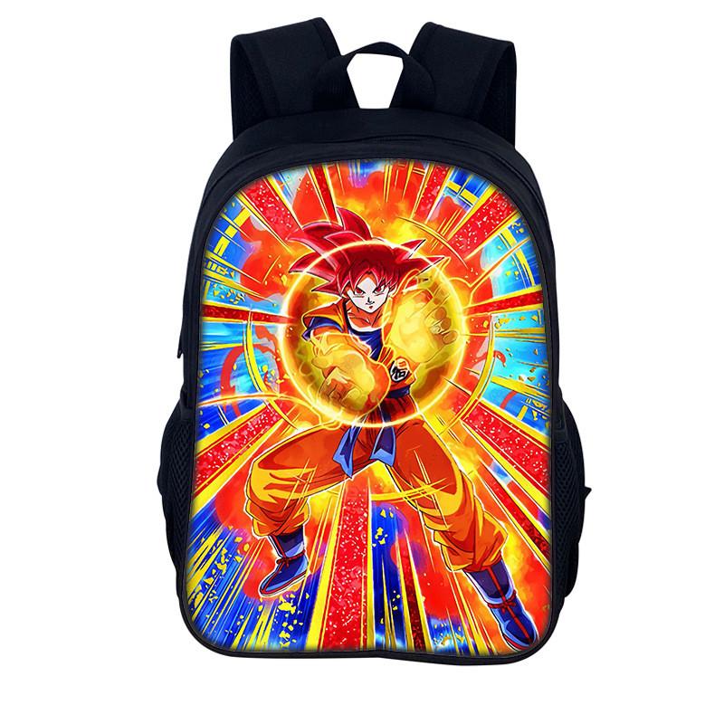 Dragon Ball Ryggsäck För Män Kvinnor Nylon Vardaglig Skolresväska