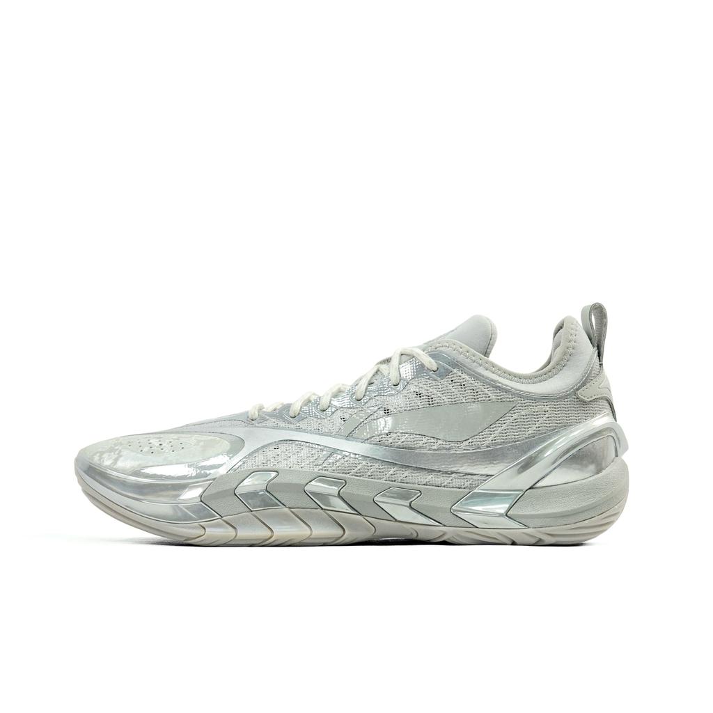 Li Ning BadFive Guerrilla 2 SUPER Niedrige Basketballschuhe Herren Weiß ABFW001-11