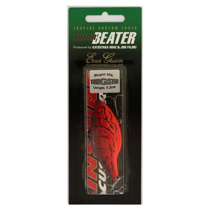 Evergreen Vibration Buzzerbeater Tungsten 7.2cm 20g Fire Craw #64