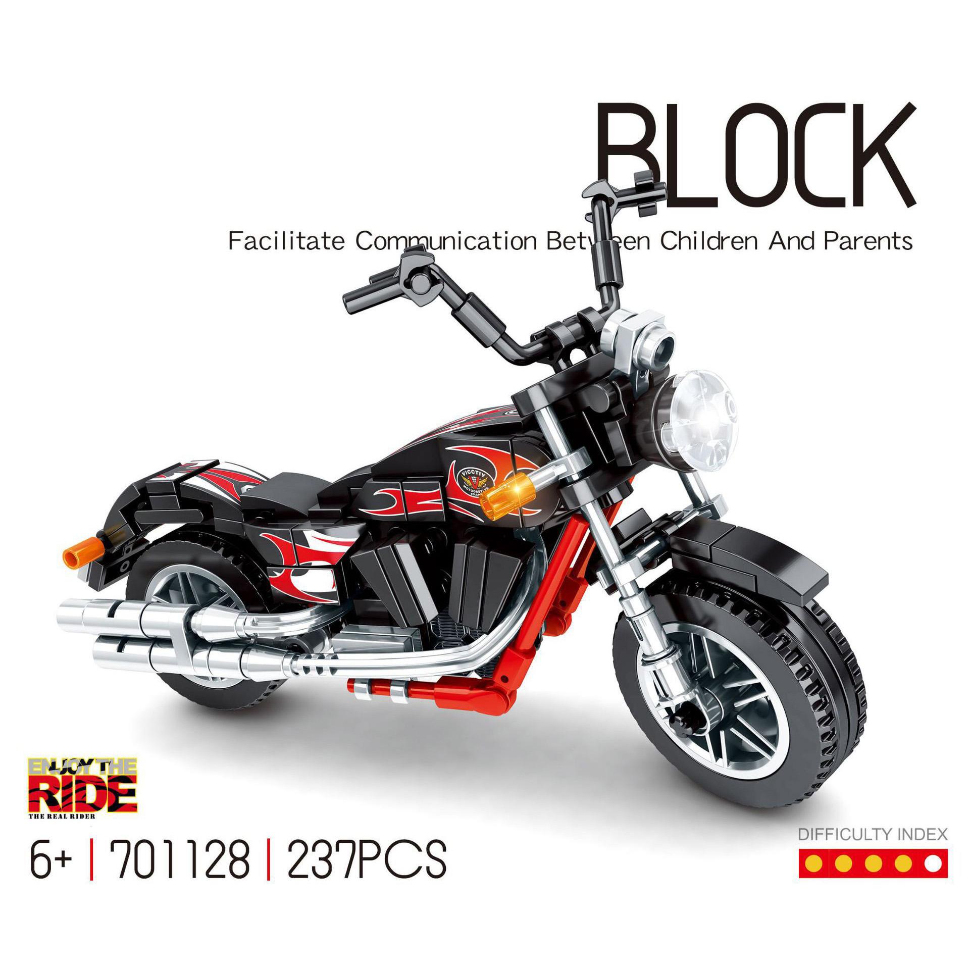 

Технический знаменитый мотоцикл Motor Guzzi V9 Bobber, модель победы VEGAS JACKPOT moc, строительный блок со стойкой, коллекция кирпичных игрушек красный