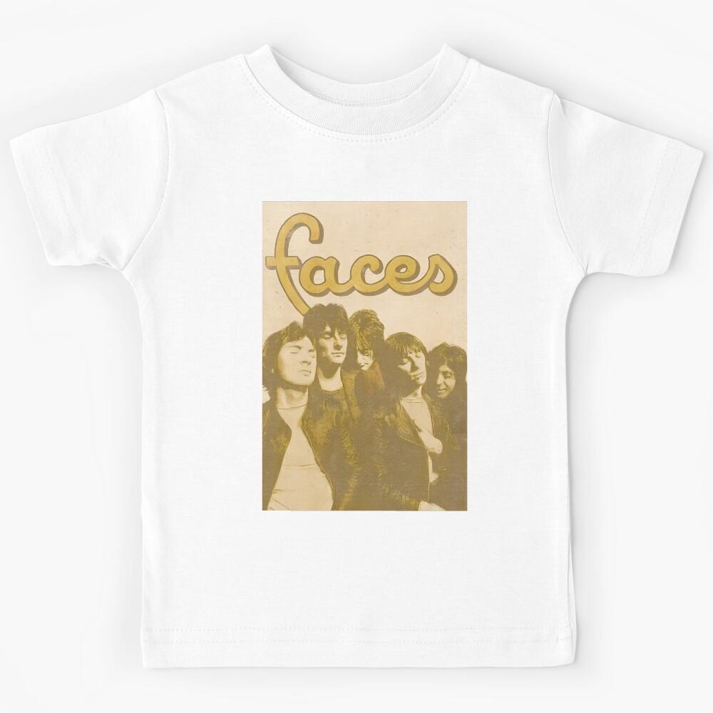 Classic 70s Rock Group Portrait | Vintage Music Fan Aesthetic Design Kids T-Shirt 160