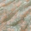 130x45CM Fresh Embroidery Lace Yarn Tulle Mesh Fabric DIY Craft Material for Costume Wedding Dress Skirt Clothes TJ9546