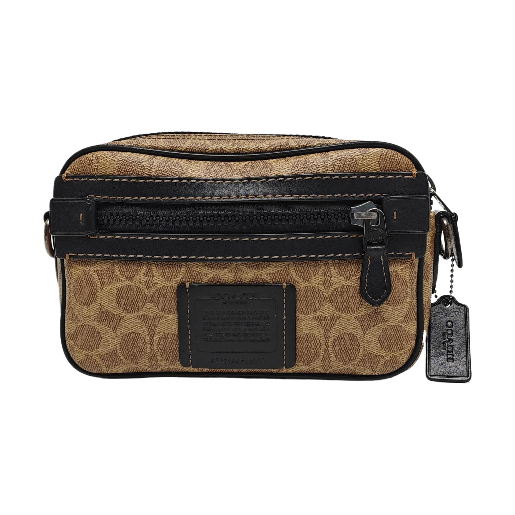 [Pre-Owned] Academy Classic Monogram Zipper Camera Bag - Very Good #1UKVC9B ONE SIZE