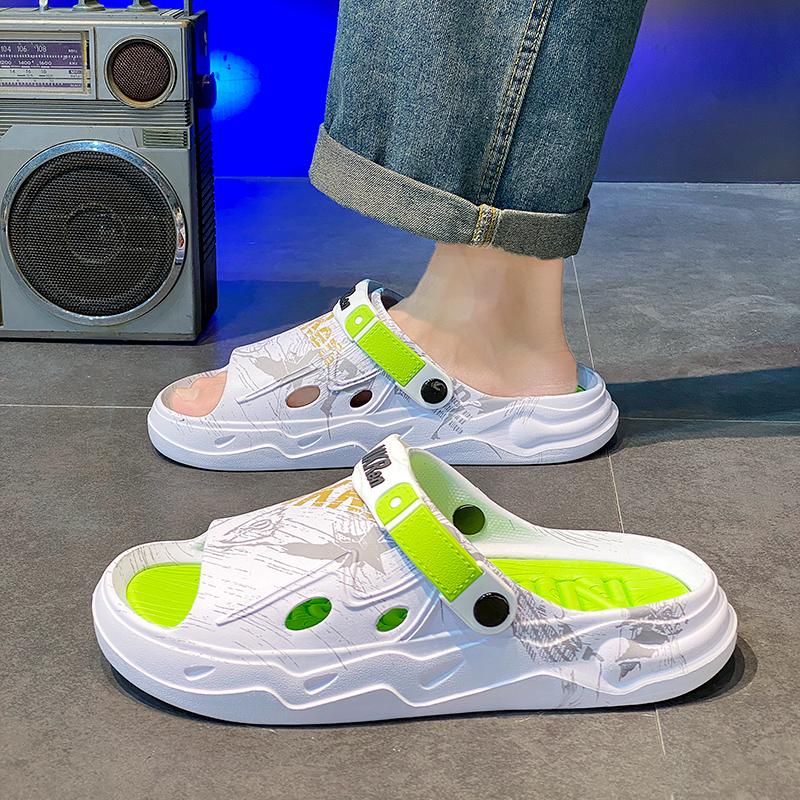 Fashion Soft Male Slipper Slip Resistant Eva Mens Shoe Sabot Slides Rubber Elegant 2025 Fashion Style Designer Luxury Trend Low Price