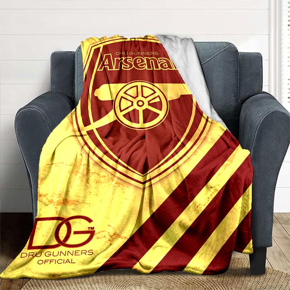 Arsenal Blanket Comfortable Suitable for Office Seaside Picnics for All Occasions Warmthful Decor Birthday Christmas Gift Blanket
