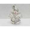 Ceramic Pagdi Ganesh Idol For Car Dashboard Small Ganesha Murti Ganpati Idol For Home Decor Puja Lord Ganesh Statue Gift
