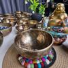 Full Moon Handmade Nepal Singing Bowl - Thickened Copper for Meditation and Yoga