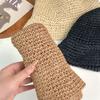 1 STKS Strand Koreaanse Strohoed Zomer Dames Vizier Emmerhoed Vissershoed Hand Geweven Panama Meisje Visserij Chapeau Zonnehoeden Gereedschap