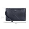 Men'S Soft Leather Wallet Long Purse Men Clutch Bag Large Capacity Zipper Wallets