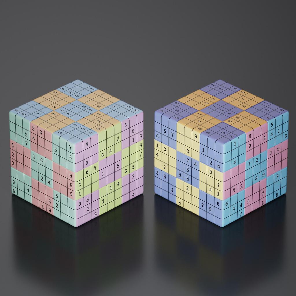 Persönlichkeit Sudoku Gehirnentwicklung Rubik's Cube: Lernspielzeug für Schüler & Eltern-Kind-Lernen