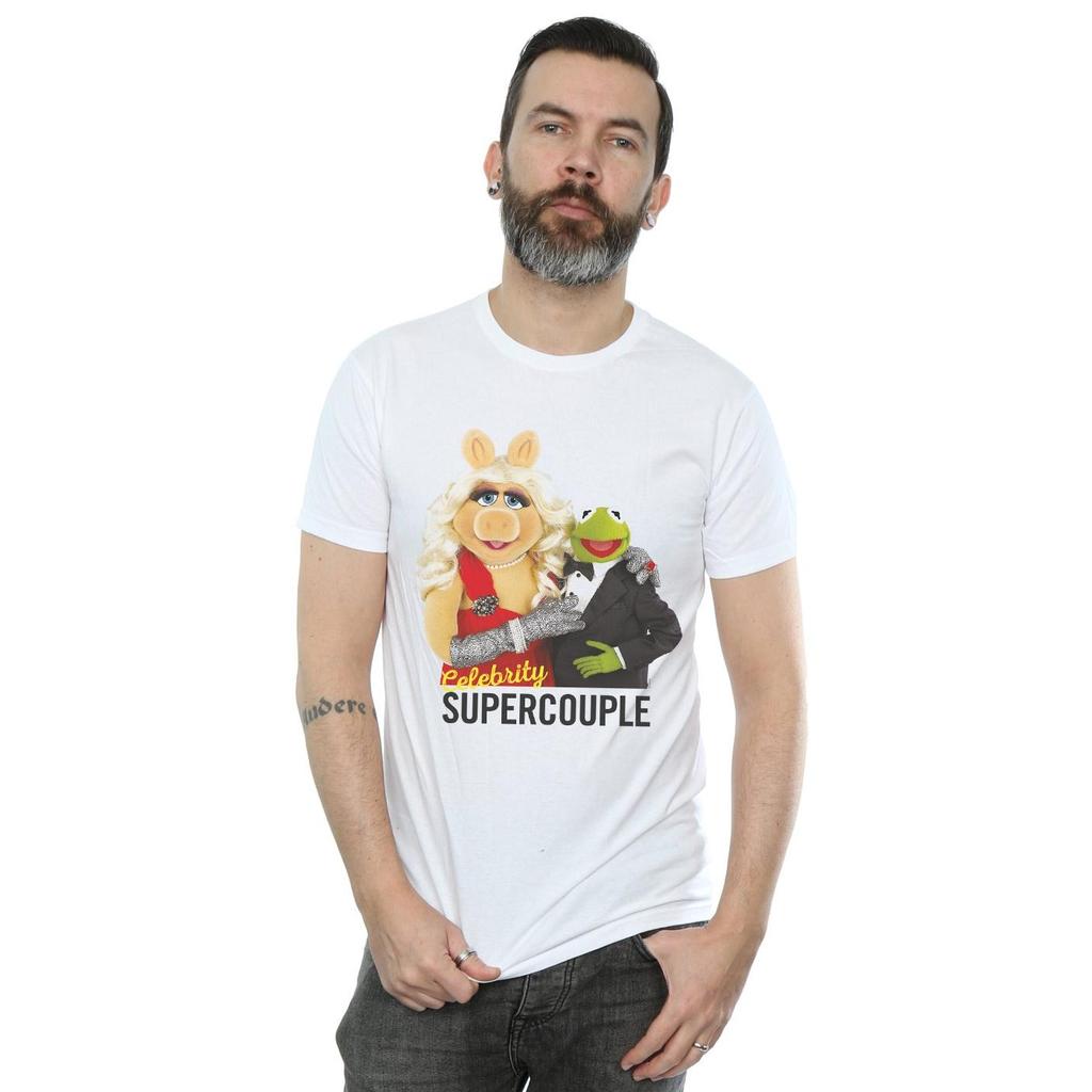 Disney Mens The Muppets Celebrity Supercouple T-Shirt