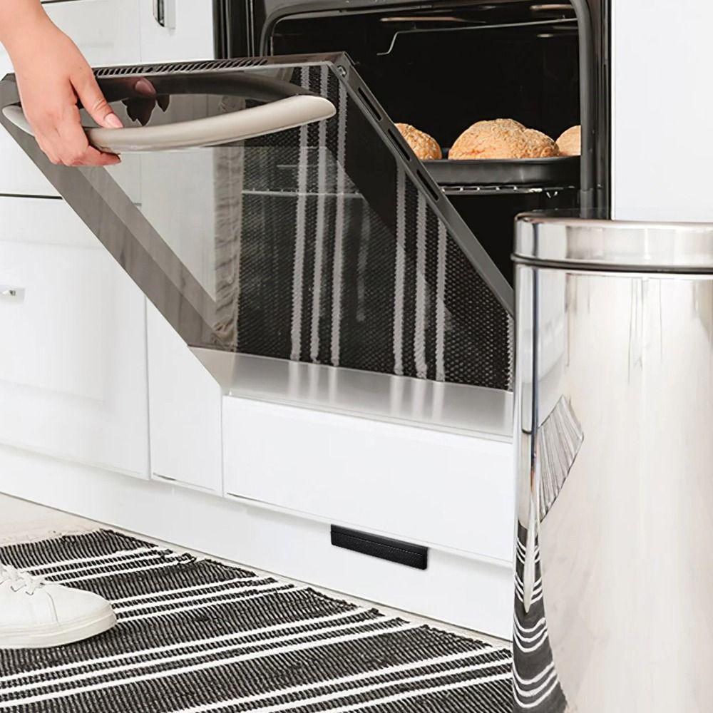 Metal Foot Pull Handle Efficient Cabinet Door Handles Durable Touchless Opener  Kitchen